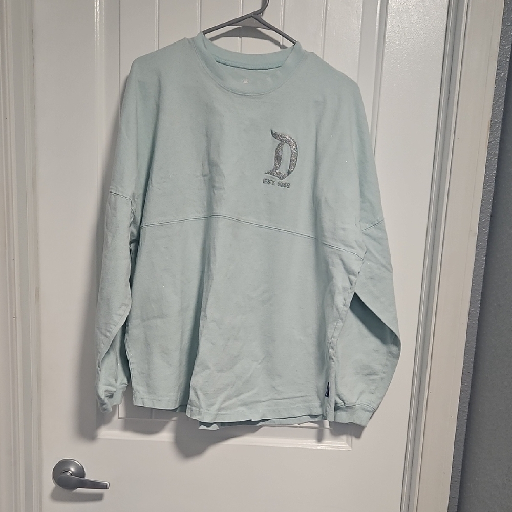 Disney Pastel Blue Sweatshirt with Logo
